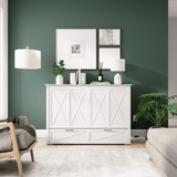 Murphy Cabinet Bed with Pullout Drawer Without Mattress