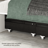 Murphy Cabinet Bed with Pullout Drawer Without Mattress