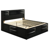 Briana 4-piece Queen Bedroom Set Black