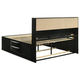 Briana 4-piece Queen Bedroom Set Black