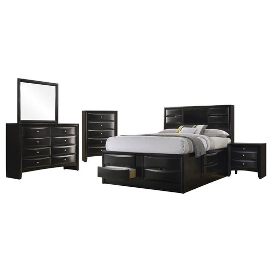Briana 5-piece Queen Bedroom Set Black
