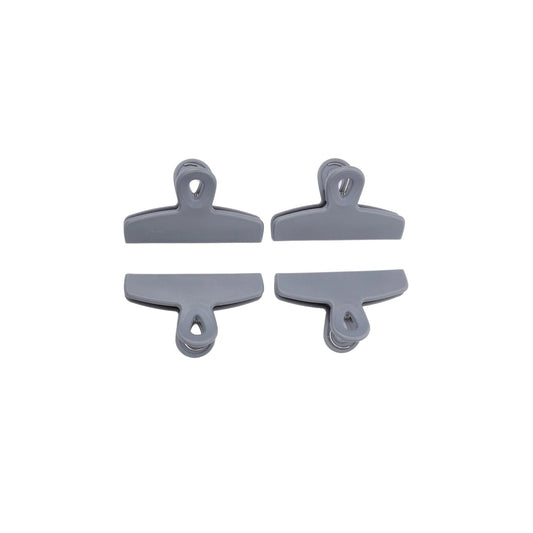 4-Piece Bag Clip Set, Grey