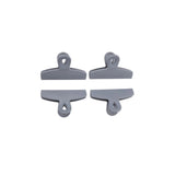 4-Piece Bag Clip Set, Grey