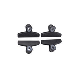 4-Piece Bag Clip Set, Black