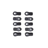 10-Piece Magnetic Bag Clip Set, Black