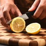 2-Piece Utility Knife Set - High Carbon Stainless Steel Blades with Ergonomic Handles, Matching Blade Guards
