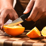 6-Piece Knife Set - High Carbon Stainless Steel Kitchen Knives with Ergonomic Handles, Blade Guards
