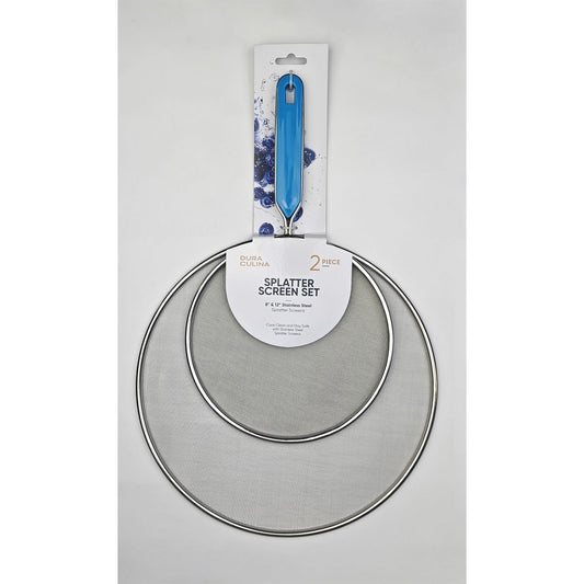 2-Piece Splatter Screen Set(Blue)
