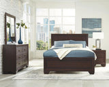 Kauffman 4-Piece Eastern King Bedroom Set Dark Cocoa
