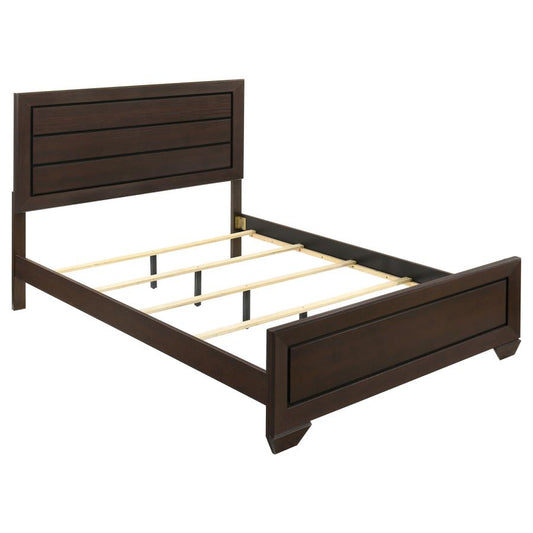 Kauffman 4-Piece Queen Bedroom Set Dark Cocoa