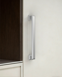 DESIGN2044 Heavy-Duty Transitional Handles for White Cabinets & Shaker Drawers | 3-3/4" Cabinet Pulls, Brushed Gold
