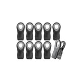10-Piece Magnetic Bag Clip Set, Black