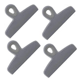 4-Piece Bag Clip Set, Grey