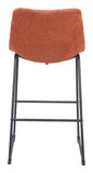 Smart Barstool (Set of 2) Burnt Orange