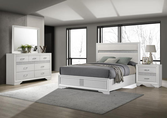 Miranda 4-piece Queen Bedroom Set White