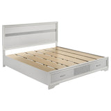Miranda 4-piece California King Bedroom Set White