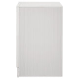 Miranda 2-drawer Nightstand White