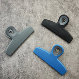 4-Piece Bag Clip Set, Grey