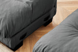 CLOUDIES 134" 3 Seater Sofa with 2 Ottomans
