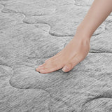Jersey Knit Cool Touch Down Alternative Throw, Grey