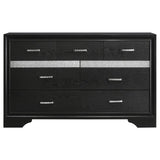 Miranda 4-piece Eastern King Bedroom Set Black