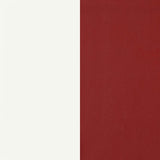 Retro 5-piece Round Dining Table Set - White and Red
