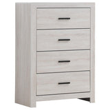 Brantford 5-Piece Queen Bedroom Set Coastal White
