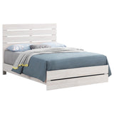 Brantford Wood Queen Panel Bed Coastal White