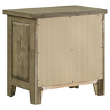 Hazlewood 2-drawer Nightstand Bedside Table Vineyard Oak