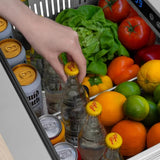 ZLINE 24" Touchstone 168 Can Outdoor-Rated Dual Refrigerator Drawer, Panel Ready, RDSPO-24
