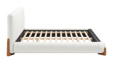 Baris King Bed Ivory