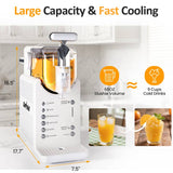 Single-Tank Slushie Maker with Rapid Chill,Self-Clean,5 Mode
