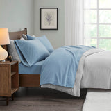 Microfleece Warm Sheet Set, Blue