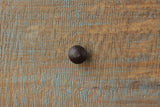 3 Drawer File Cabinet - Rustic Antique Multicolor Solid Pine