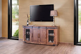 4 Doors 70" TV Stand - Parota Wood Collection | Modern Entertainment