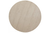 Bonanza Ivory Round Dining Table - Solid Pine Wood