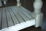 Cocktail Table - Farmhouse Chic Stone Collection Solid Pine