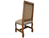 Marquez Upholstered Farmhouse Chair with Tufted Backrest