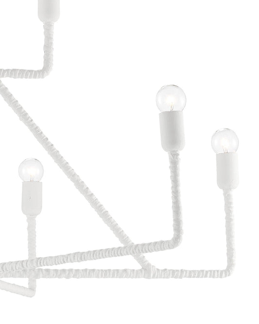 Trilling White Chandelier