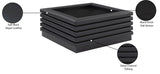 Rory Contemporary Coffee Table with Elegant Oak Veneer and Soft Leather Accents for Stylish Living