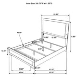 Hyland 4-Piece Queen Bedroom Set Natural