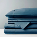 Cotton-Blend Sateen 800 Thread Count 6-Piece Sheet Set, Teal