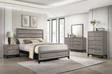 Valen Five-piece Eastern King Bedroom Set Light Taupe