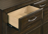 Atlas 5-piece Queen Bedroom Set Dark Oak