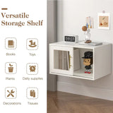 Wholesale Cube Storage Organizer with Acrylic Door, White
