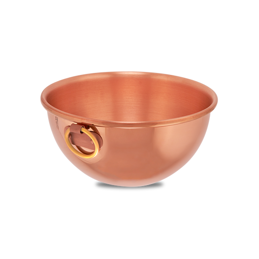 Mauviel M'Passion Copper Egg White Beating Bowl With Ring & Support