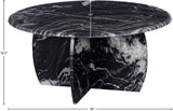 Formentera Coffee Table - Handcrafted Marble Elegance with Unique Design for Modern Living Spaces