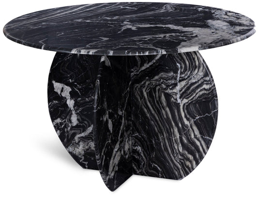 Formentera Dining Table - Elegant Handcrafted Marble Design with Unique Shape for Modern Spaces