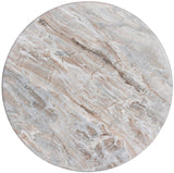 Formentera Dining Table - Elegant Handcrafted Marble Design with Unique Shape for Modern Spaces