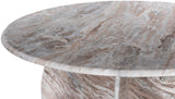 Formentera Dining Table - Elegant Handcrafted Marble Design with Unique Shape for Modern Spaces